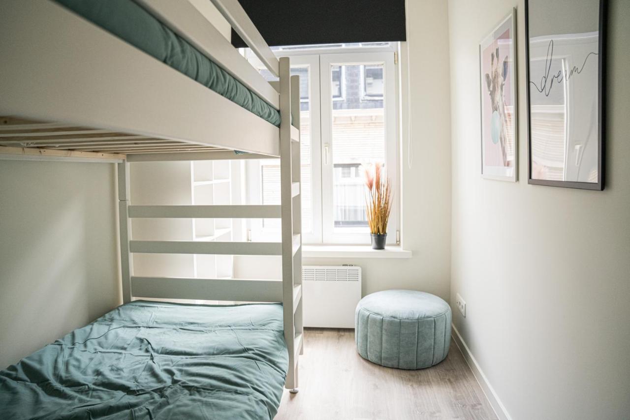 Etage 2 - Appartement In Centrum, 300M Van Zee En Gratis Parking Ostend Exterior photo